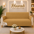 Ultrasonic Quilted sofa covers-Golden