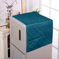 Ultrasonic Quilted Fridge Cover with Side Pockets-Zink color