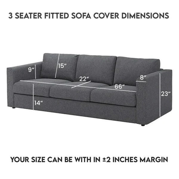 Premium Quality Bubble Sofa Covers-Blue
