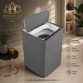 Premium Washing Machine Cover Waterproof Dustproof Protector-Grey