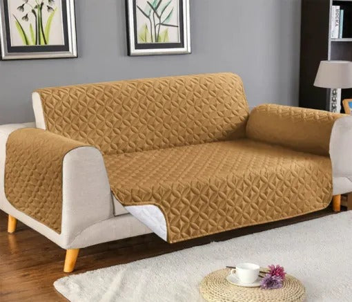 Ultrasonic Quilted sofa covers-Coper