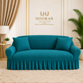 Premium Quality Bubble Sofa Covers-Zinc
