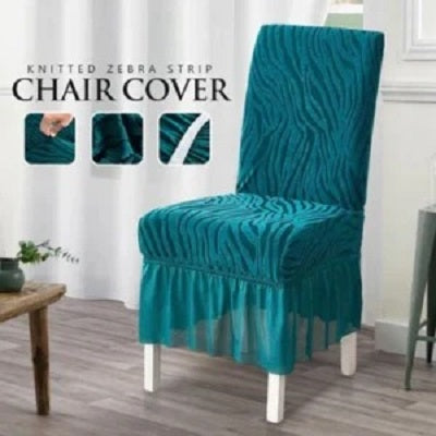 Zebra Velvet Dining Chair Covers – | Hoorab Collection| Zink