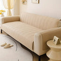 Wavey Style Quilted Sofa Covers-Golden