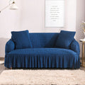 Premium Quality Bubble Sofa Covers-Blue