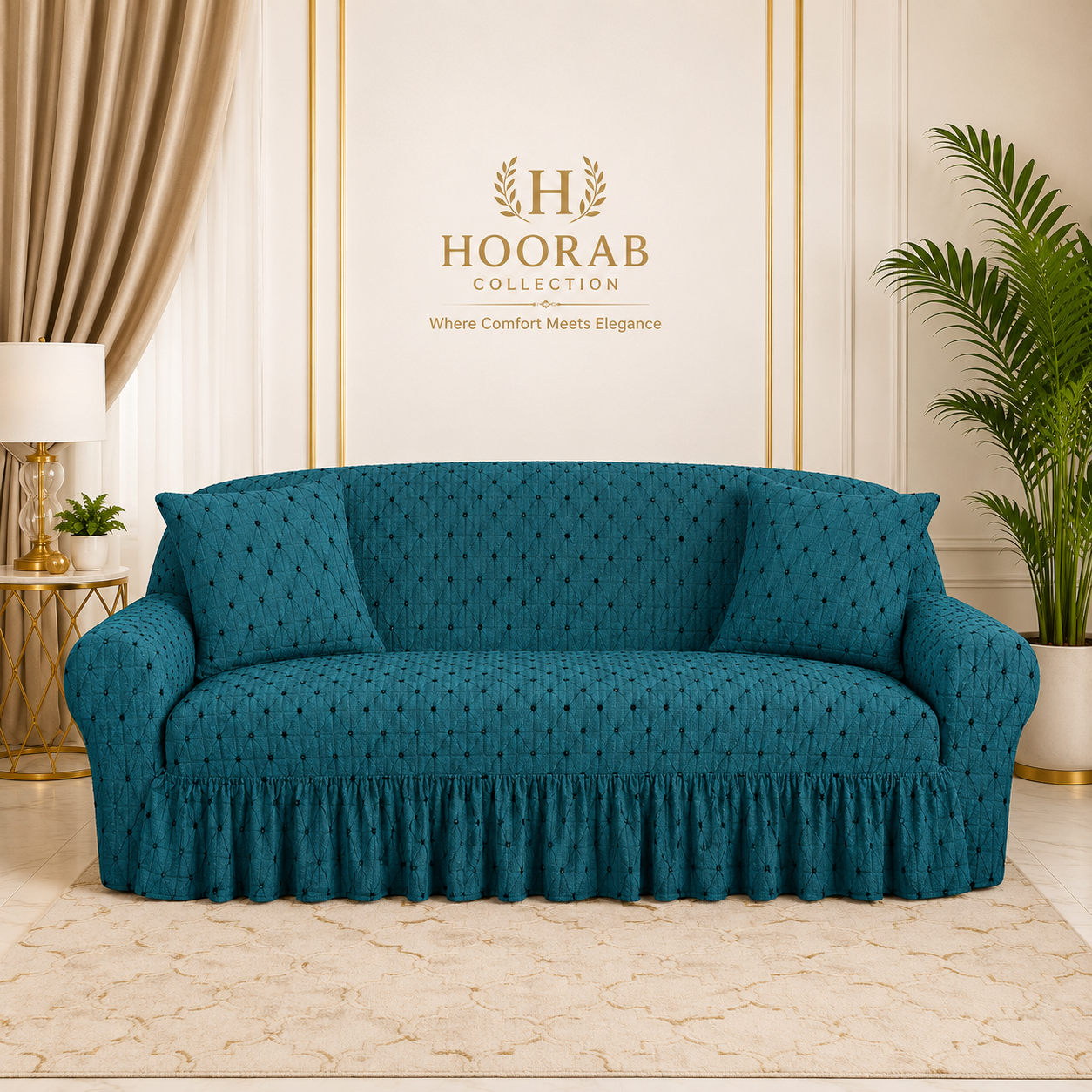 New Butterfly Sofa Covers - Zinc
